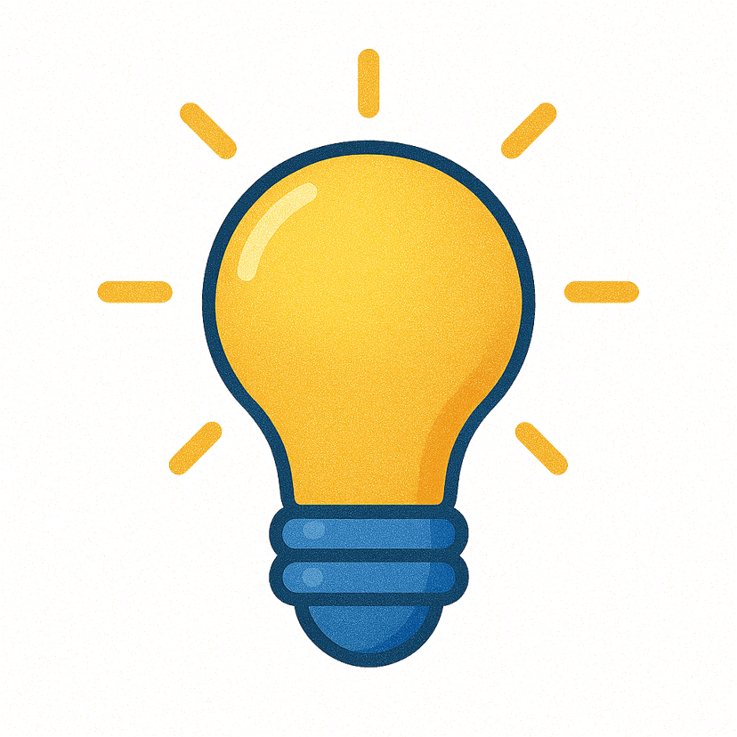 Idea lightbulb